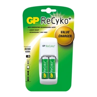 Ładowarka GP ReCyko AR02 z akumulatorami