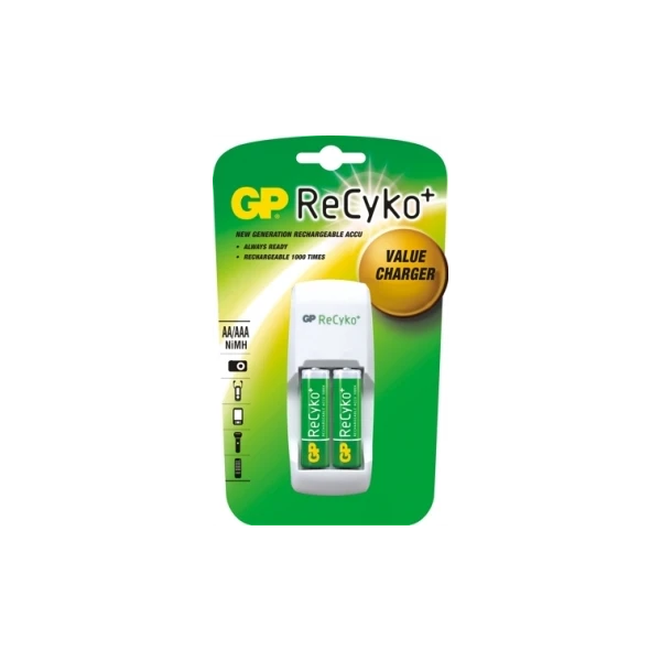 Ładowarka GP ReCyko AR02 z akumulatorami