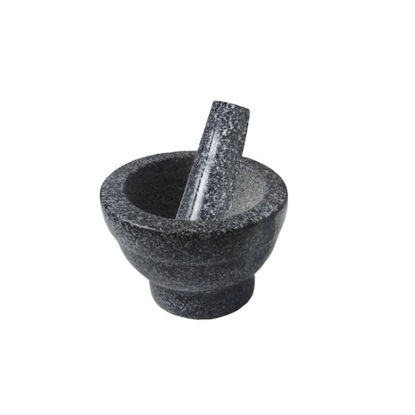 Moździerz granitowy KingHoff 12 x 8 cm