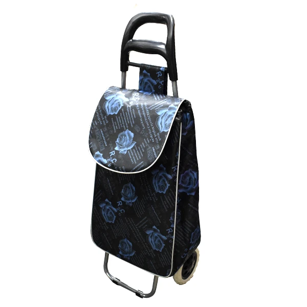 Wózek zakupowy S171691 aluminium 60 l