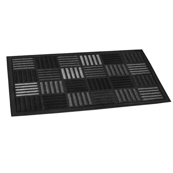 VIM-WYCIERACZKA SCRAPE MAT PARKIET SZARA 40*60