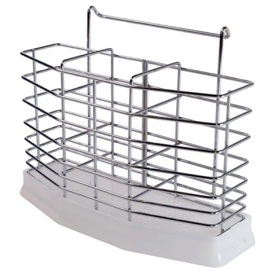 Ociekacz na sztućce stal nierdzewna 20 x 5,5 x 16,5 cm