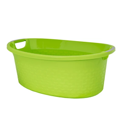 BRANQ-MISKA OWALNA COTTON 40L ZIELONY 1440