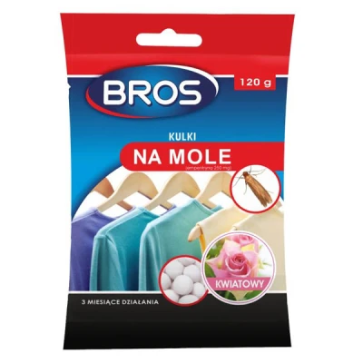 Kulki na mole kwiatowe BROS 20 sztuk