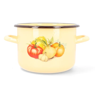 Garnek emaliowany 6 l