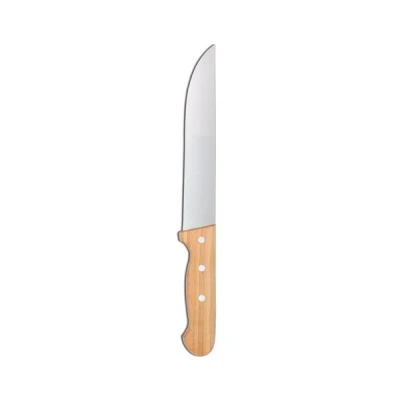 GER-*R200* NÓŻ RZEŹNICZY DREWNIANA RĄCZKA 20CM