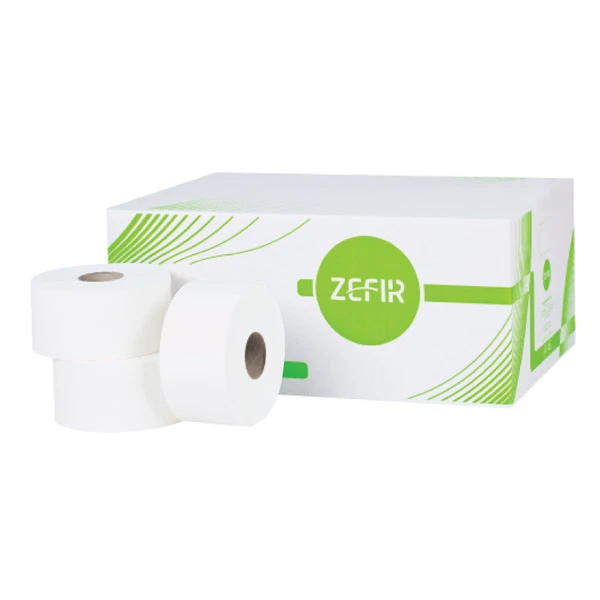 KPL. 12 ROLEK PAPIERU ZEFIR BIG ROLA C130 2W MAKULATURA 65% A'12