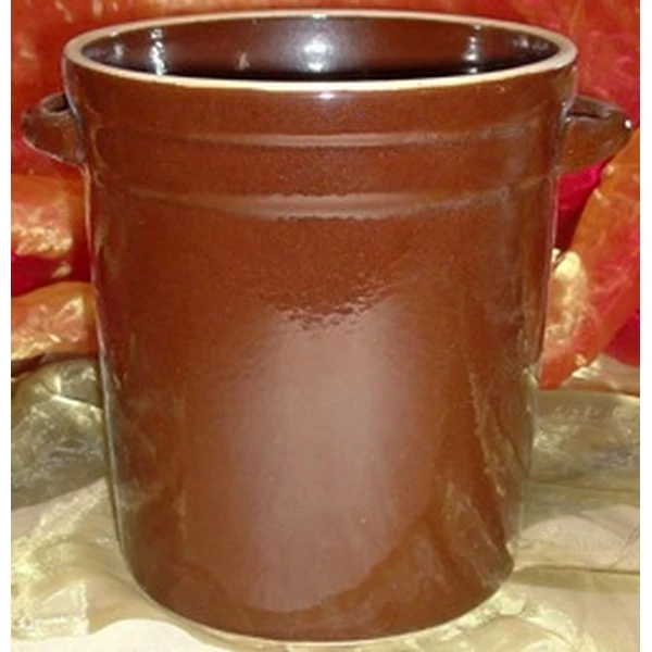 Garnek kamionkowy Kwiatek Żur 2,5 l