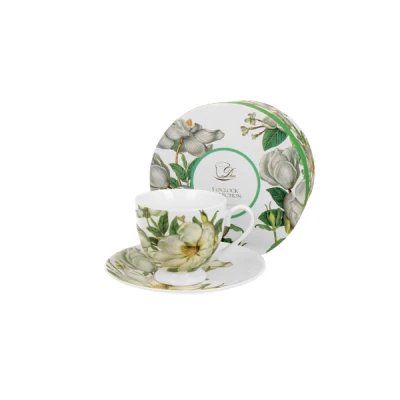 Filiżanka porcelanowa Duo Five O'Clock Magnolia 220 ml