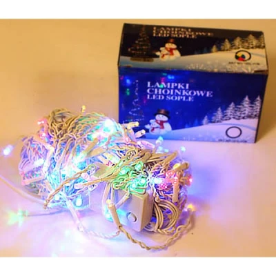 Lampki CHOINKOWE 100 LED SOPLE MULTIKOLOR