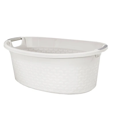 Miska na bieliznę BranQ Cotton 40 l biel antyczna