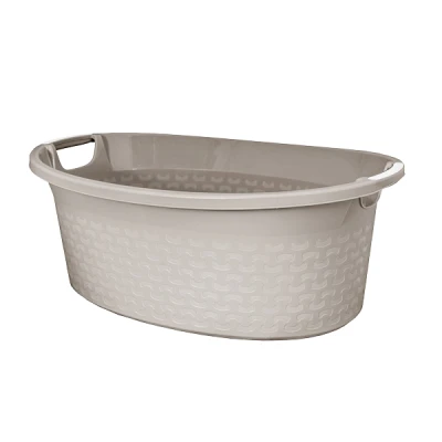 Miska na bieliznę BranQ Cotton 40 l jasny szary