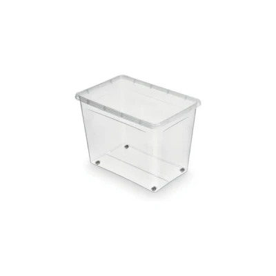 POJEMNIK *SIMPLE BOX* NA KÓŁKACH BEZ KLIPSA 80L Z/P 1741