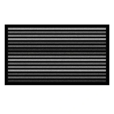 VIM-WYCIERACZKA SCRAPE MAT STRIPES GREY 40x60