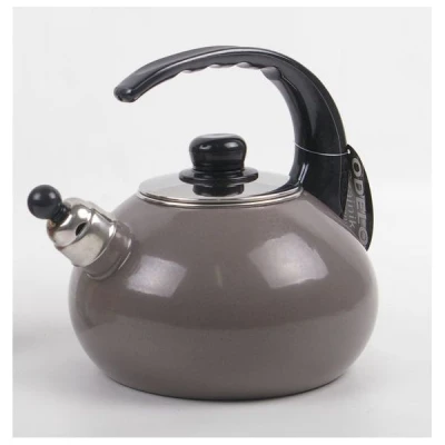 CZAJNIK EMAL. 2,5L *PYZA* BRĄZ