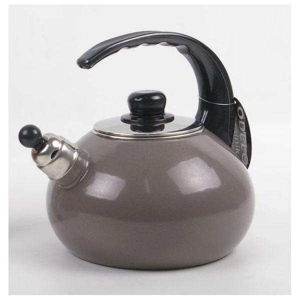 CZAJNIK EMAL. 2,5L *PYZA* BRĄZ
