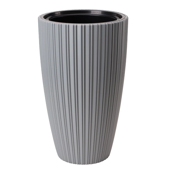 DONICZKA DONICA OSŁONKA NA BALKON DO DOMU PLASTIKOWA fi. 30 PLATYNA