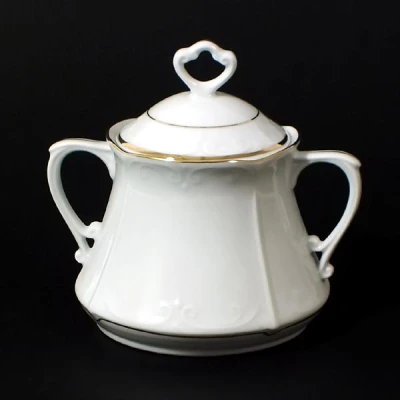 Cukiernica porcelanowa Chodzież Kamelia 0,35 l