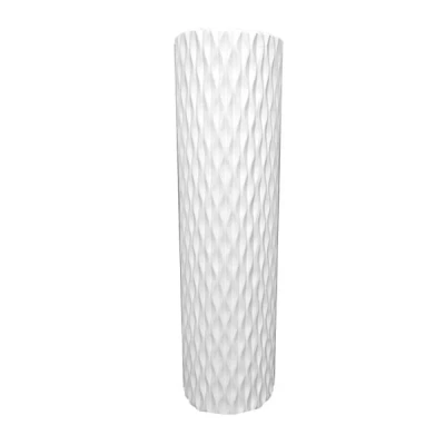 TOM-WAZON CERAMICZNY 61CM BIAŁY WKB-304