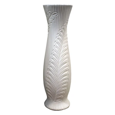 TOM-WAZON CERAMICZNY 61CM BIAŁY WKB-306