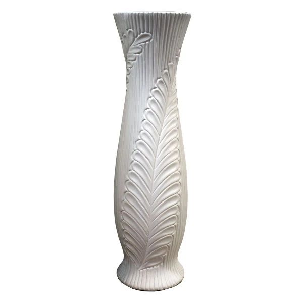 TOM-WAZON CERAMICZNY 61CM BIAŁY WKB-306