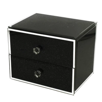 DUO-SZKATUŁKA Z SZUFLADKAMI *BLACK*