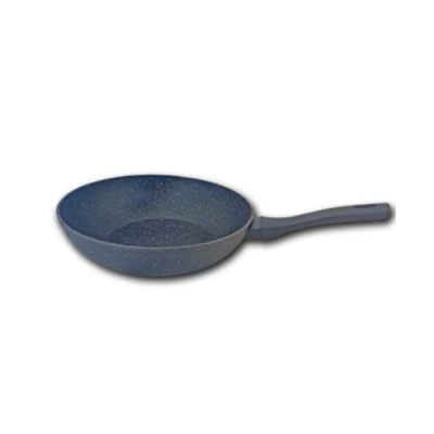 MX0897GY-PATELNIA MAMURKOWA SZARA *WOK* 28CM INDUKCJA