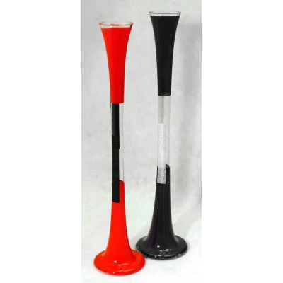 Wazon Klaudia Rura 60 cm Zdobiony