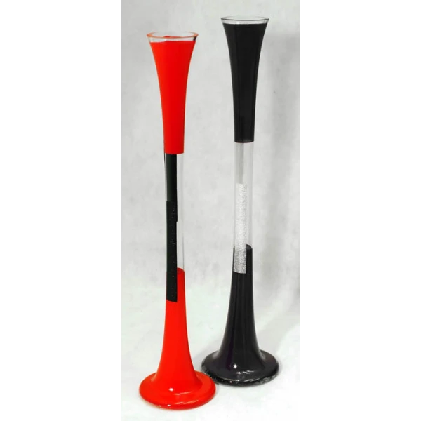 Wazon Klaudia Rura 60 cm Zdobiony