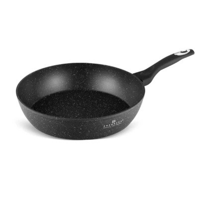 PATELNIA MARMUROWA NIEPRZYWIERAJĄCA INDUKCJA GAZ 24CM 2L GŁĘBOKA SOLIDNA