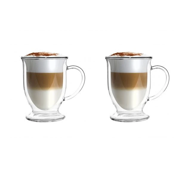 KULIG-KPL. 2 SZKLANEK DWUŚCIENNYCH DO LATTE 250ML AMO6421