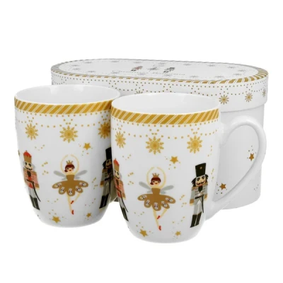 DUO-KPL. 2-KUBEKÓW *CHRISTMAS BALLERINA*