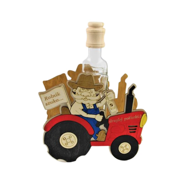 Karafka z kieliszkami Anapol Rolnik 0,5 l