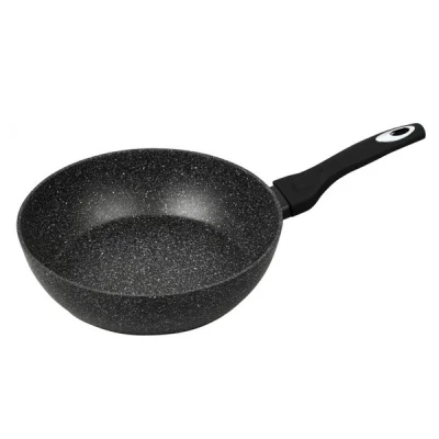 KB-7293 PATELNIA MARMURKOWA 24CM GŁĘBOKA