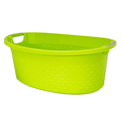 Miska owalna BRANQ Cotton 60 l zielona