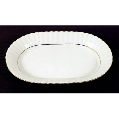 Salaterka porcelanowa Chodzież Iwona B014 24 x 24 cm