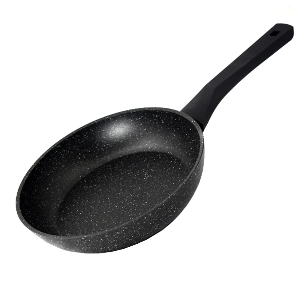 PATELNIA INDUKCJA GRANITOWA 20cm GŁĘBOKA OKRĄGŁA