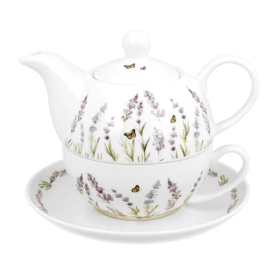 DUO-DZBANEK Z PORCELANOWĄ FILIŻANKĄ  *PROVANCE*