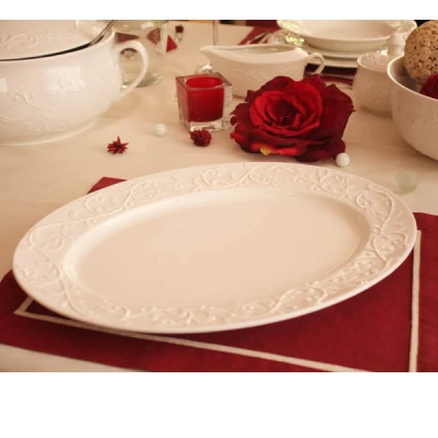 Półmisek porcelanowy Duo Hemingway 35 x 26 cm