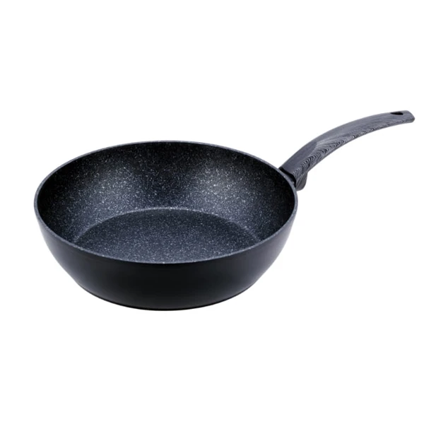 PATELNIA GŁĘBOKA 28CM MARMUROWA 4136