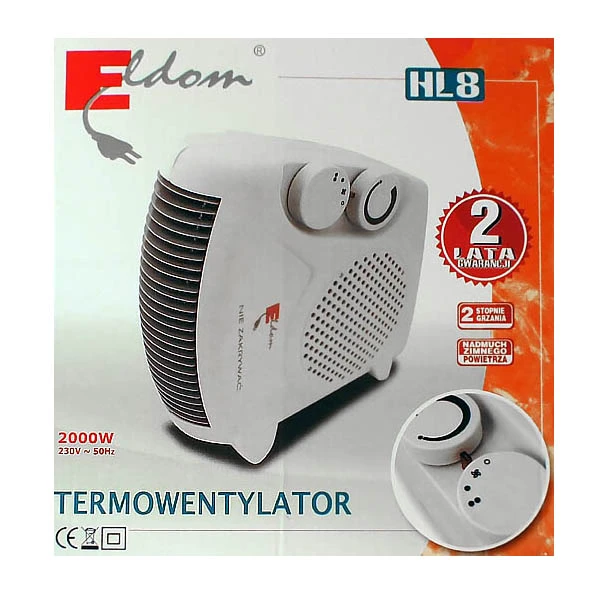 ELDOM-TERMOWENTYLATOR HL8
