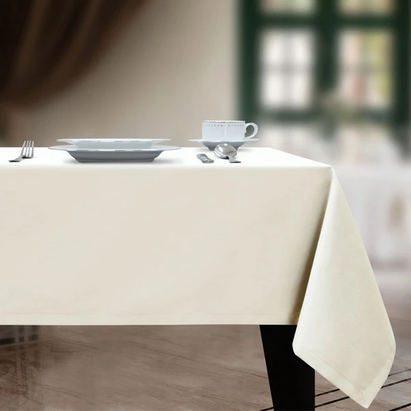 VG-OBRUS PLAMOODPORNY PROFESIONAL GASTRO 135*135 ECRU 160-02