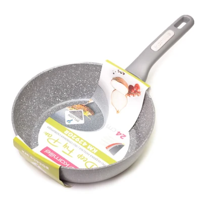 Patelnia głęboka Kamille 24 cm granitowa