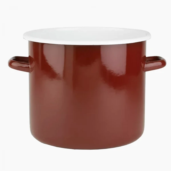 Garnek emaliowany Emalia Rybnik 22 cm 7 l