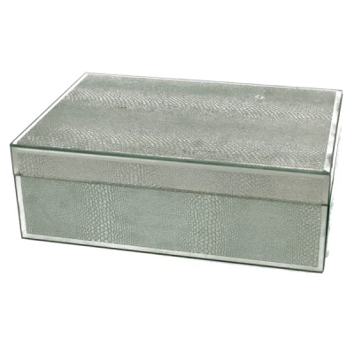 Szkatułka na biżuterię Duo Silver Snake 24,5 x 17,5 x 5 cm