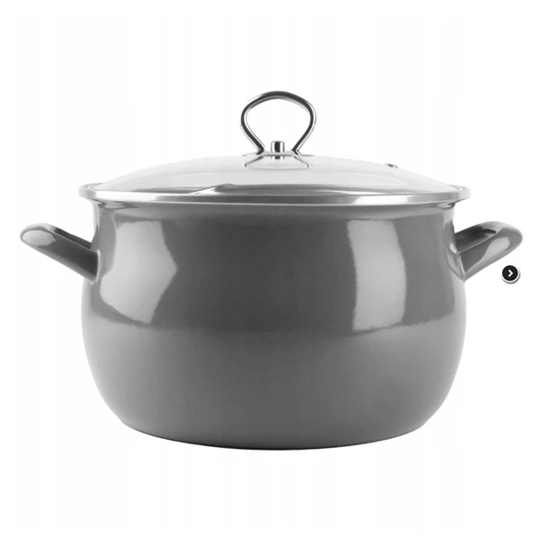 Garnek emaliowany Silesia Emalia Helena 6,5 l