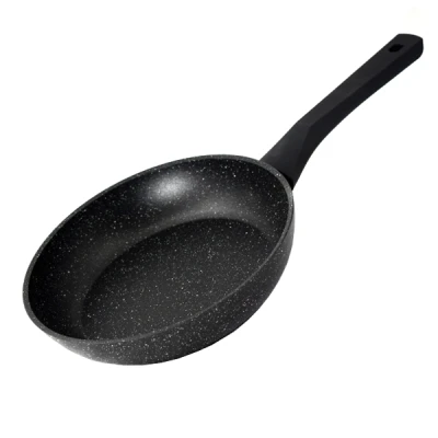 PATELNIA TRADYCYJNA 24cm GRANITOWA NIEPRZYWIERAJĄCA NON-STICK SOLIDNA