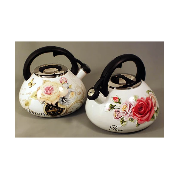 KH-3720 CZAJNIK EMALIOWANY KWIATY 2,5L