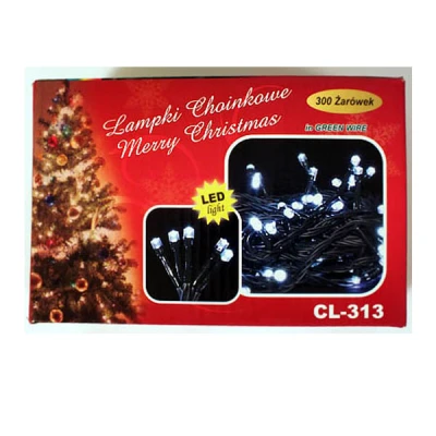 Lampki CHOINKOWE 300 LED MULTIKOLOR