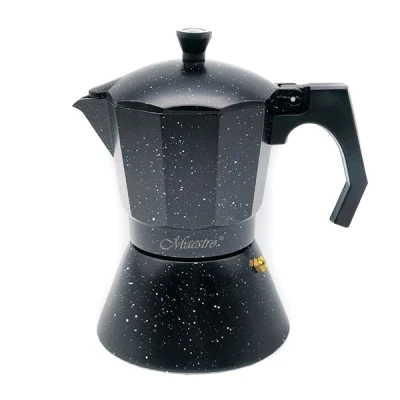 KAWIARKA ALUMINIOWA NA 9 FILIŻANEK DO KAWY EKSPRES MOKA KAFETIERA
